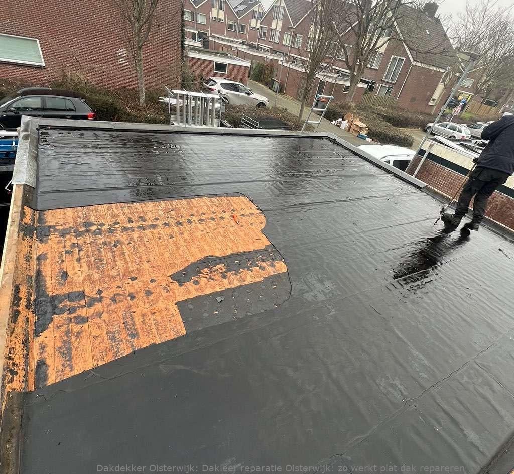 Dakleer reparatie Oisterwijk: zo werkt plat dak repareren