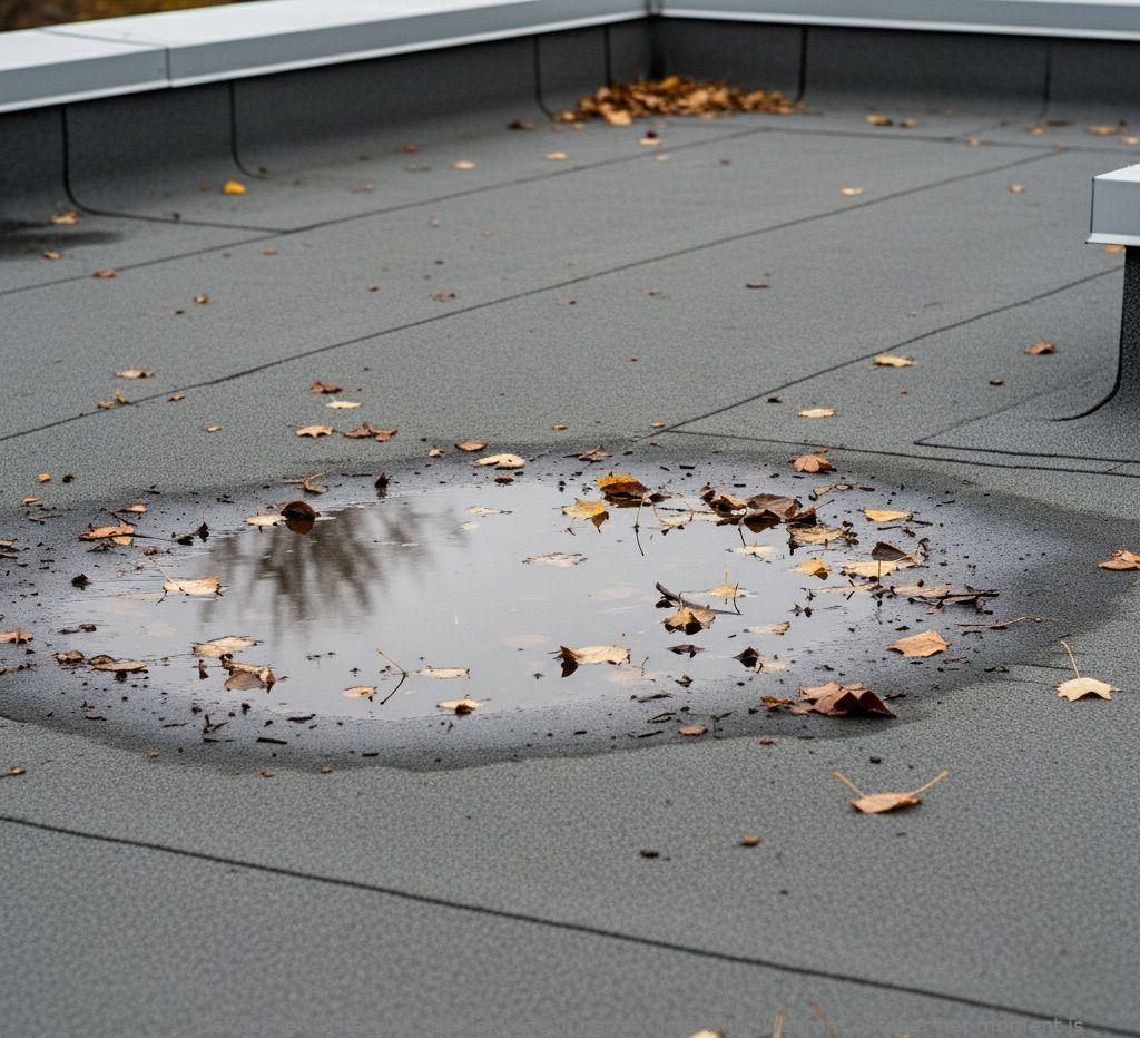 Daklekkage In Herfst Oisterwijk