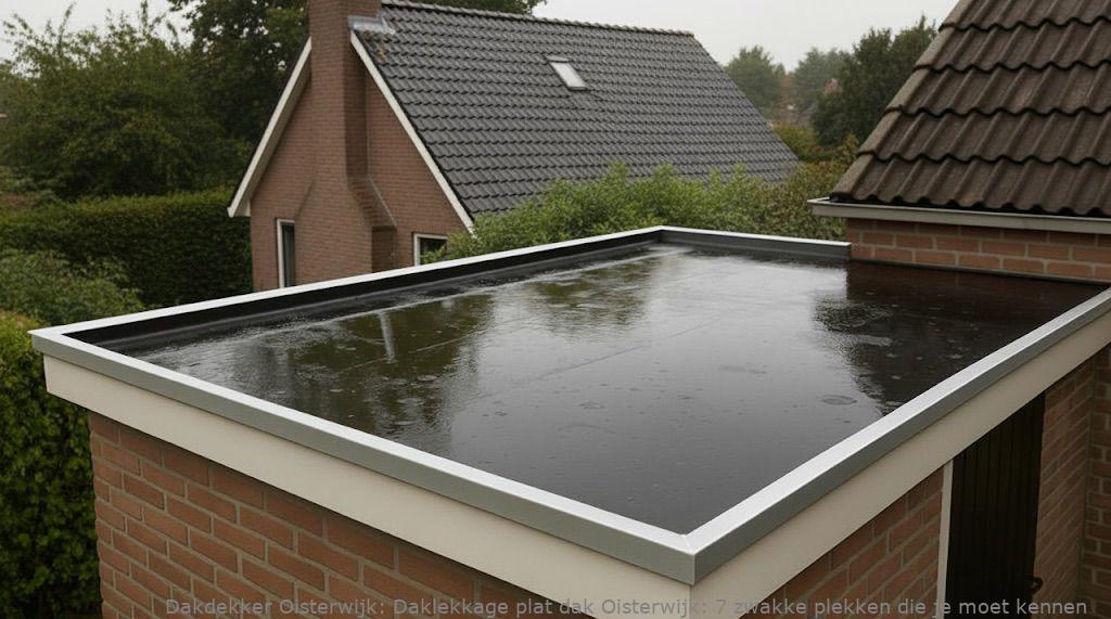 Daklekkage plat dak Oisterwijk: 7 zwakke plekken die je moet kennen